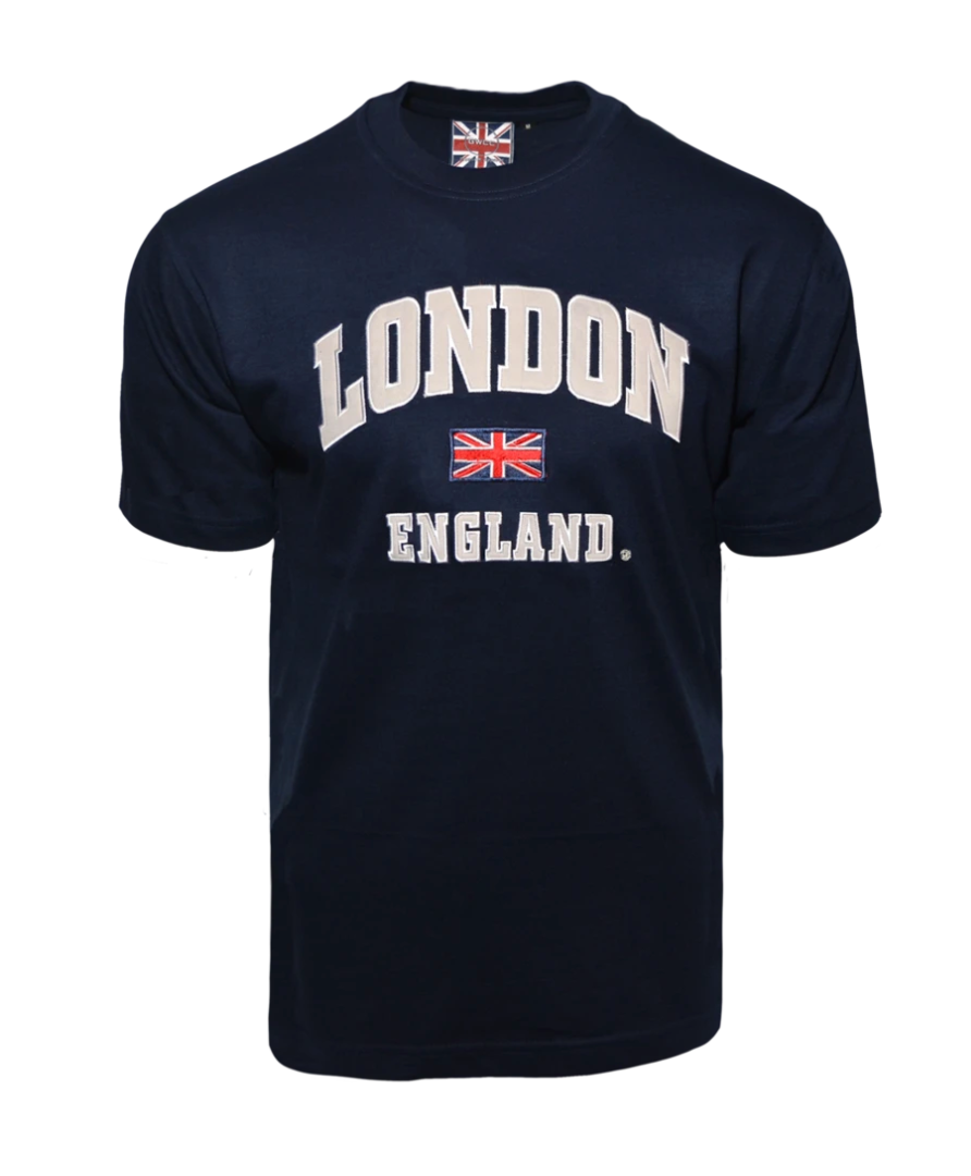 London Premium Embroidered Unisex T-shirt