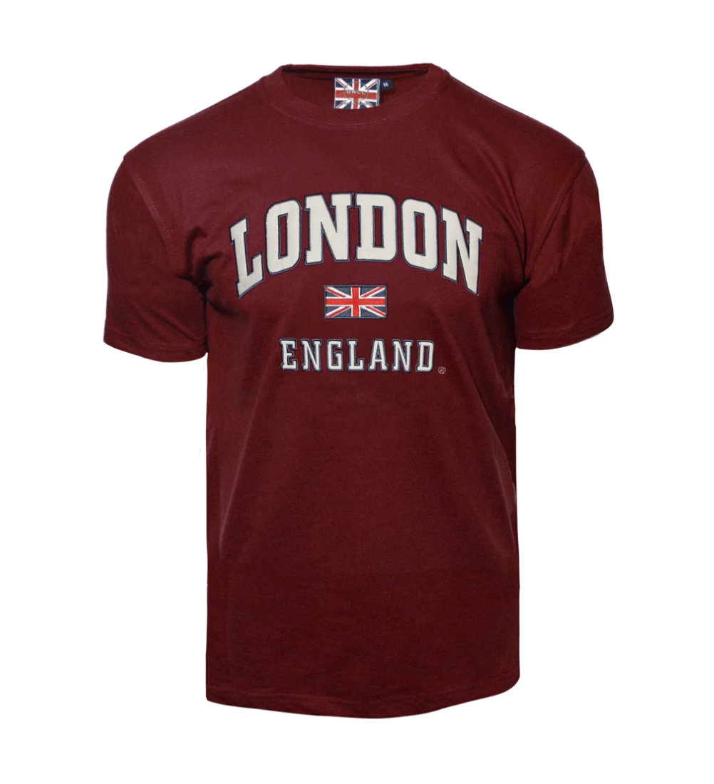 London Premium Embroidered Unisex T-shirt