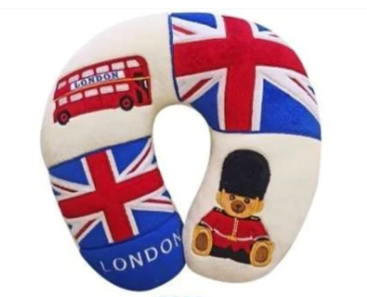 London Travel Pillow