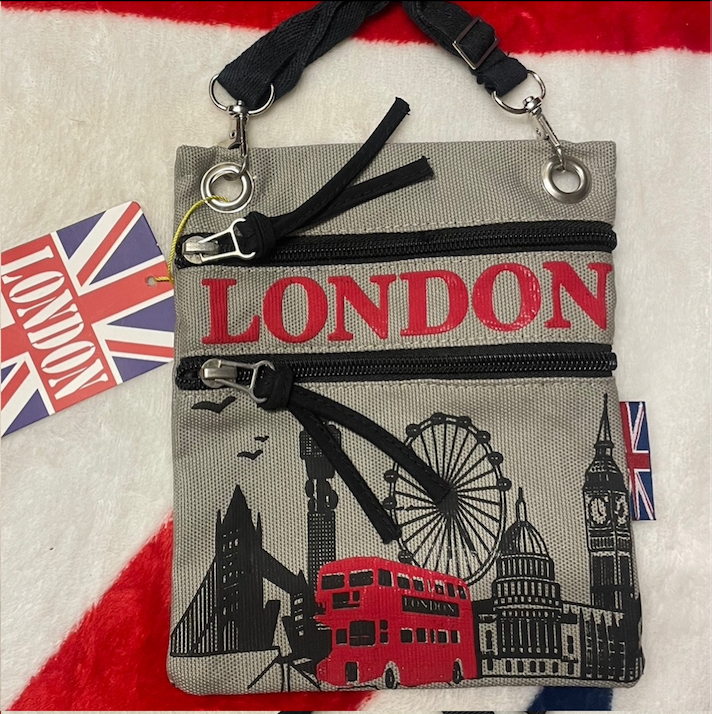 London Messenger Passport Bag