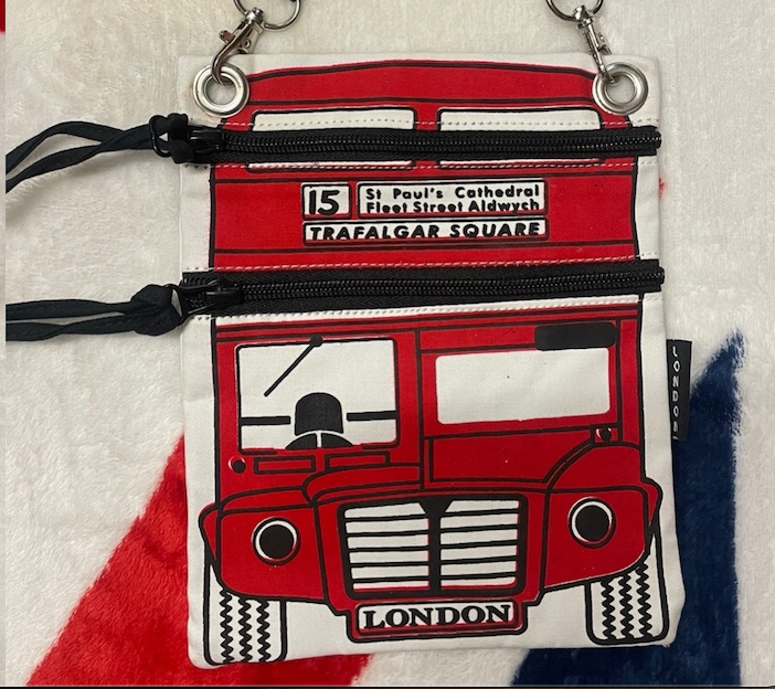 London Messenger Passport Bag