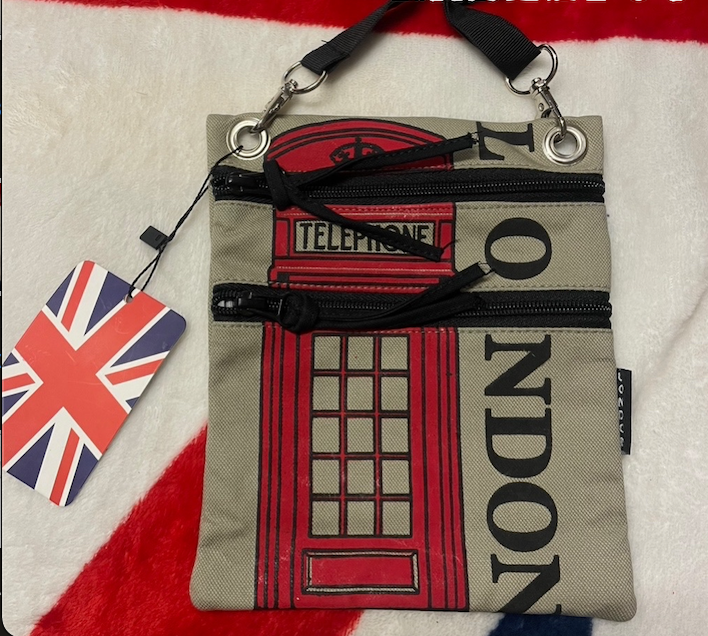 London Messenger Passport Bag