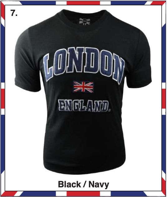London Premium Embroidered Unisex T-shirt