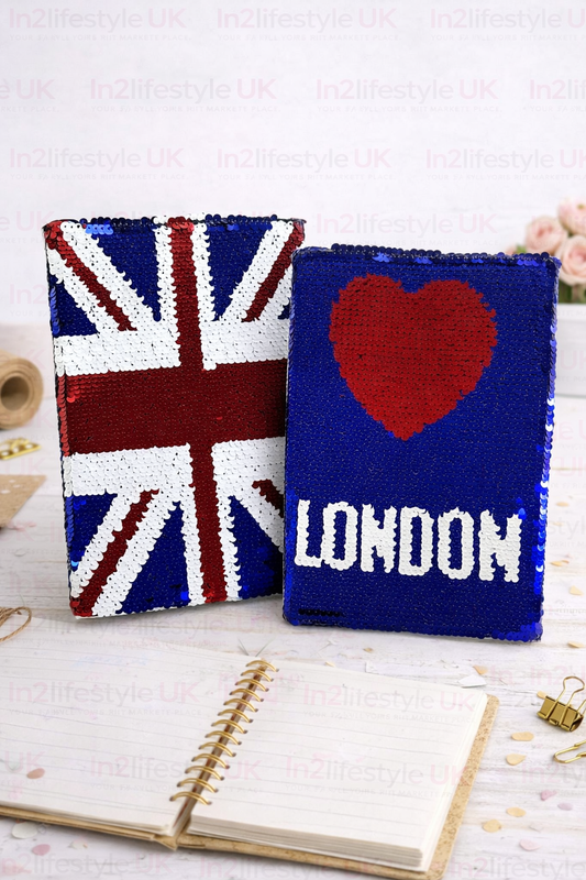 LNB01 London Souvenir Sequence Cover Binded Notebook