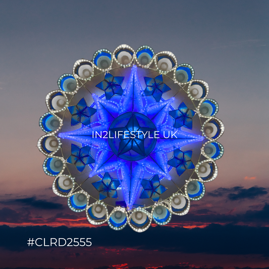 CLRD2555 Starlight Capiz Christmas Parol (UKCA / CE Certified)