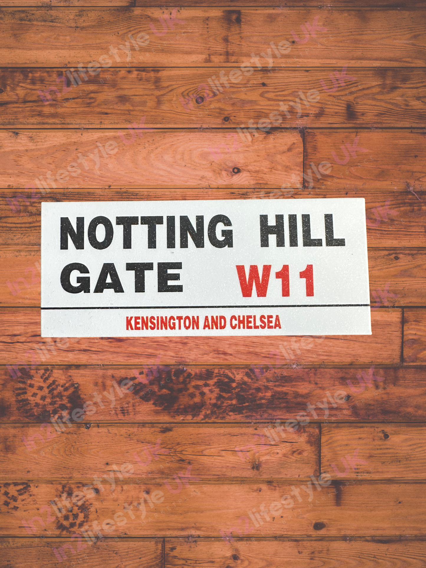 London Iconic Notting Hill Gate Fridge Magnet