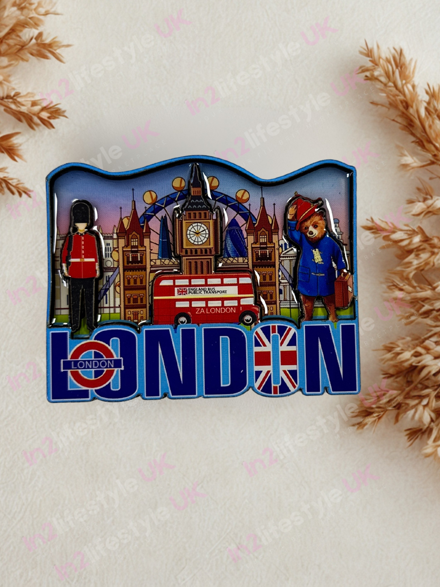 OFM6 3D Oil-Effect Fridge Magnet