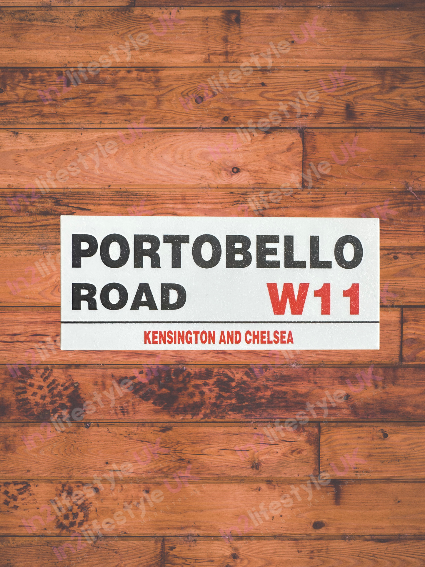 London Iconic Portobello Road Fridge Magnet